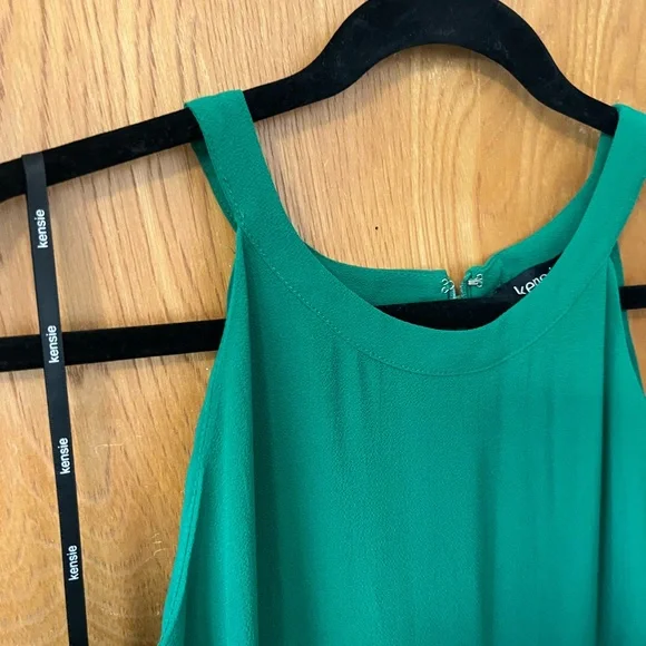 Kensie Emerald Green Midi Dress 14 - Picture 2 of 8
